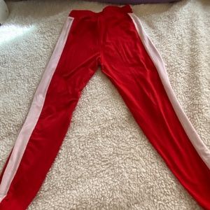 Girls  Red Joggers